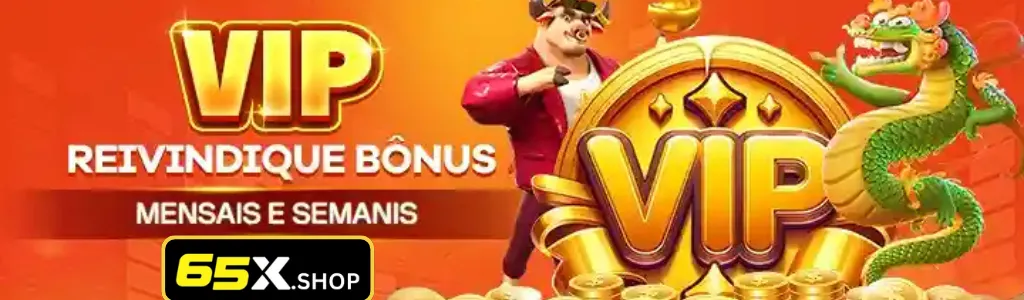 VIP Bonus do 65X cassino